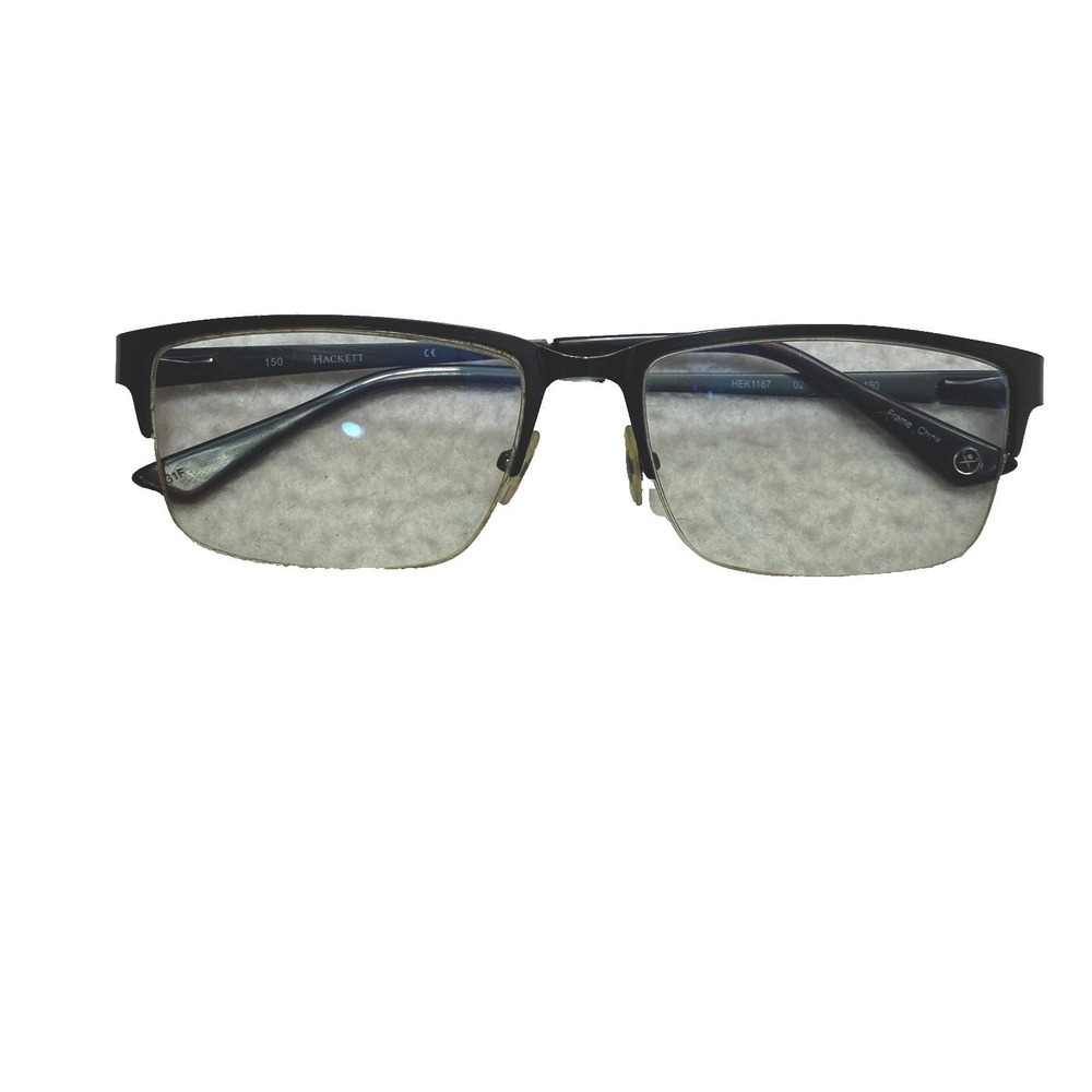 Hackett HEK1187 628 Eyeglasses Designer Black 59-18-150 Frames Only